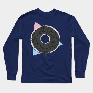 grey doughnut 2 Long Sleeve T-Shirt